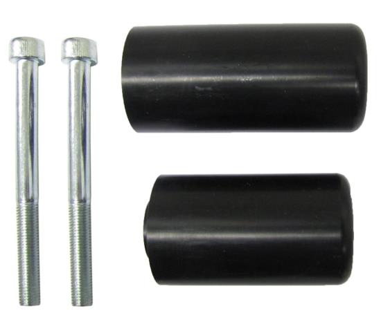 Picture of Shogun Frame Sliders Black Kawasaki ZX6RR 05-06 (Set)