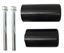 Picture of Shogun Frame Sliders Black Kawasaki ZX6RR 05-06 (Set)