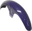 Picture of Front Mudguard Blue Plastic Honda CG125 98-03 (Holes ..)
