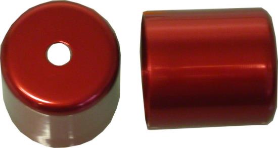 Picture of Bar End Cover Red GSXR600, GSXR750T,V (Pair)