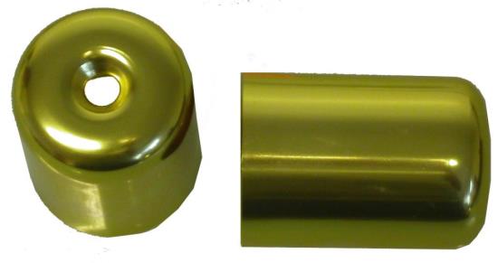 Picture of Bar End Cover Gold GSXR1100WP, WR (Pair)