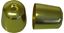 Picture of Bar End Cover Gold Triumph Daytona 900-1200, Sprint, S/Triple (Pair)