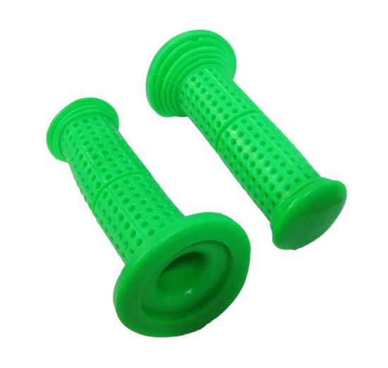 Picture of Grips Small Dimple Green to fit 7/8" Handlebars (Pair)