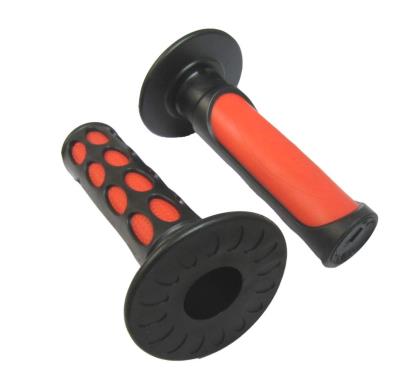 Picture of Grips Large Dimple Red to fit 7/8" Handlebars (Pair)