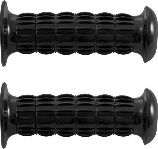 Picture of Grips Kawasaki Style Black to fit 7/8"Handlebars (Pair)