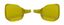 Picture of Hand Guards Disc Yellow (Pair)