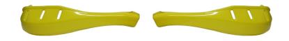 Picture of Hand Guards Wrap Round Yellow (Pair)