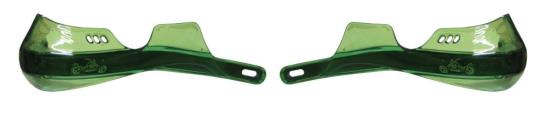 Picture of Hand Guards Wrap Round with Alloy Inserts Green (Pair)