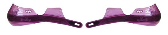 Picture of Hand Guards Wrap Round with Alloy Inserts Purple (Pair)