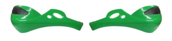 Picture of Hand Guards Wrap Round Vented Green (Pair)