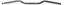 Picture of Handlebar Chrome 1.50"Rise with 5.50"centre & 25" long