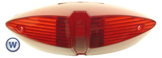 Picture of Taillight Lens for 2005 Peugeot Speedfight 2 (50cc) (L/C) (Front Disc & Rear)