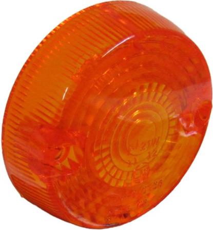 Picture of Indicator Lens Front L/H Amber for 1984 Kawasaki KLR 600 (KL600A1)