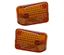 Picture of Indicator Lens Rear R/H Amber for 1997 Peugeot Speedfight (50cc) (L/C) (Front Disc & Rear)