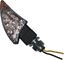 Picture of Indicator LED Wave Tips Black Short Stem with Clear Lens E-Mar (Pair)