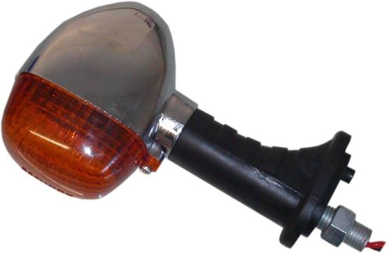 Picture of Indicator Medium ZXR Style Chrome with Amber Lens