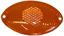 Picture of Rear Light Lens Twin Mini Cateye Orange (Pair)