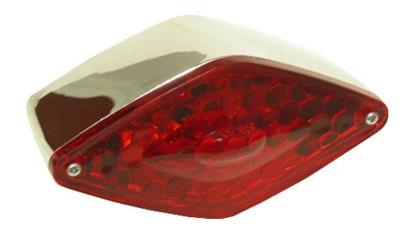 Picture of Complete Taillight Large Diamond 137mm x 69mm