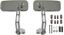 Picture of Mirror Bar End Chrome Rectangle 120mm x 50mm (Pair)