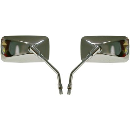 Picture of Mirrors Left & Right Hand for 1999 Yamaha SR 400 (Front Drum & Rear Drum) (3HTA)