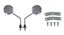 Picture of Mirrors Left & Right Hand for 2000 Vespa PX 125 'Catalyzed'