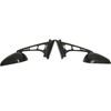 Picture of Mirrors Fairing Black Left & Right 30-57mm Adjustable Mount (Pair)