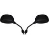 Picture of Mirrors 8mm Black Round Left & Right Piaggio Typhoon (Pair)