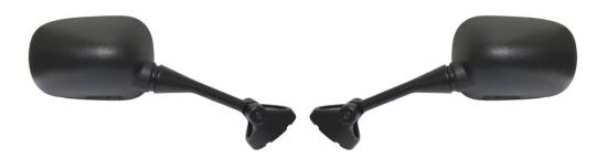 Picture of Mirrors Fairing Black Left & Right Honda VFR800 02-09 (Pair) 50mm bolt centres