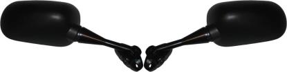 Picture of Mirrors Fairing Black Left & Right Honda CBR's 00-02 40mm bolt centres (Pair)