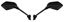Picture of Mirrors Fairing Black Left & Right Kawasaki ER 6-F 2008-2010 (Pair)