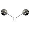 Picture of Mirrors 10mm Chrome Round Left & Right Early Yamaha Style (Pair)