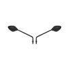 Picture of Mirrors 10mm Black Teardrop Left & Right Long Stem Yamaha (Pair)