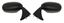 Picture of Mirrors Fairing Black Left Hand Only R1, R6 28mm Ctrs, 60mm (Pair)