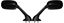 Picture of Mirrors Left & Right Hand for 2004 Yamaha YZF R6 (5SLB)
