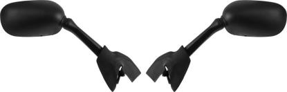 Picture of Mirrors Fairing Black Left & Right FZ6-S 04-07 40mm Centre (Pair)