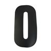 Picture of Competition Numbers Black 7" '0' Matt (Per 10)