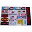 Picture of Stickers Assorted Small DID, Stanley, Total, Ferodo, Denso, ADS (Per 5)