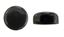 Picture of Hex Bolt Cover Gloss Black to fit 10mm Spanner Size 0.D 17mm (Per 10)