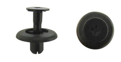 Picture of Fairing Clip Push Rivet Type 6mm hole with Head 18mm, Black (Per 10)