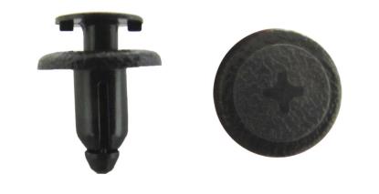 Picture of Fairing Clip Push Rivet Type 6mm hole with Head 14mm, Black (Per 10)