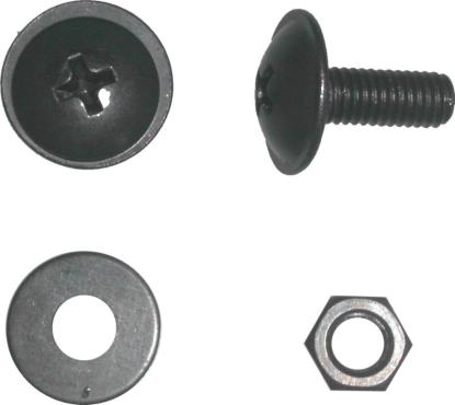 Picture of Screws Fairing 5mm x 13mm Black(Pitch 0.80mm) (Per 10)