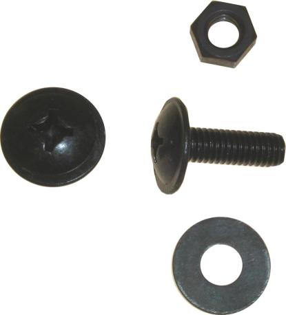 Picture of Screws Fairing 6mm x 18mm, Head 16.50mm Black (Pitch 1.00mm) (Per 10)