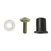 Picture of Rubber Fairing Bushes 5mm Screw and O.D 10mm Wellnut Silver (Per 10)