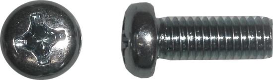 Picture of Screws Pan Head 6mm x 10mm(Pitch 1.00mm) (Per 20)