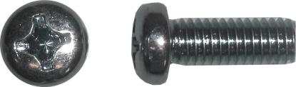 Picture of Screws Pan Head 6mm x 60mm(Pitch 1.00mm) (Per 20)