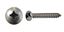 Picture of Screws Pan Head Self Taper Large Head S/less Steel 6mm x 20m (Per 20)