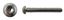 Picture of Screws Button Allen Stainless Steel 6mm x 12mm(Pitch 1.00mm) (Per 20)