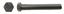 Picture of Bolts Hexagon Stainless Steel 10mm x 55mm (1.25mm Pitch) (Per 20)