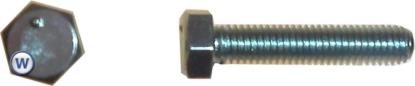Picture of Bolts Hexagon 6mm x 45mm (10mm Spanner Size)(Pitch 1.00mm) (Per 20)