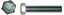 Picture of Bolts Hexagon 10mm x 80mm (14mm Spanner Size)(Pitch 1.25mm) (Per 20)